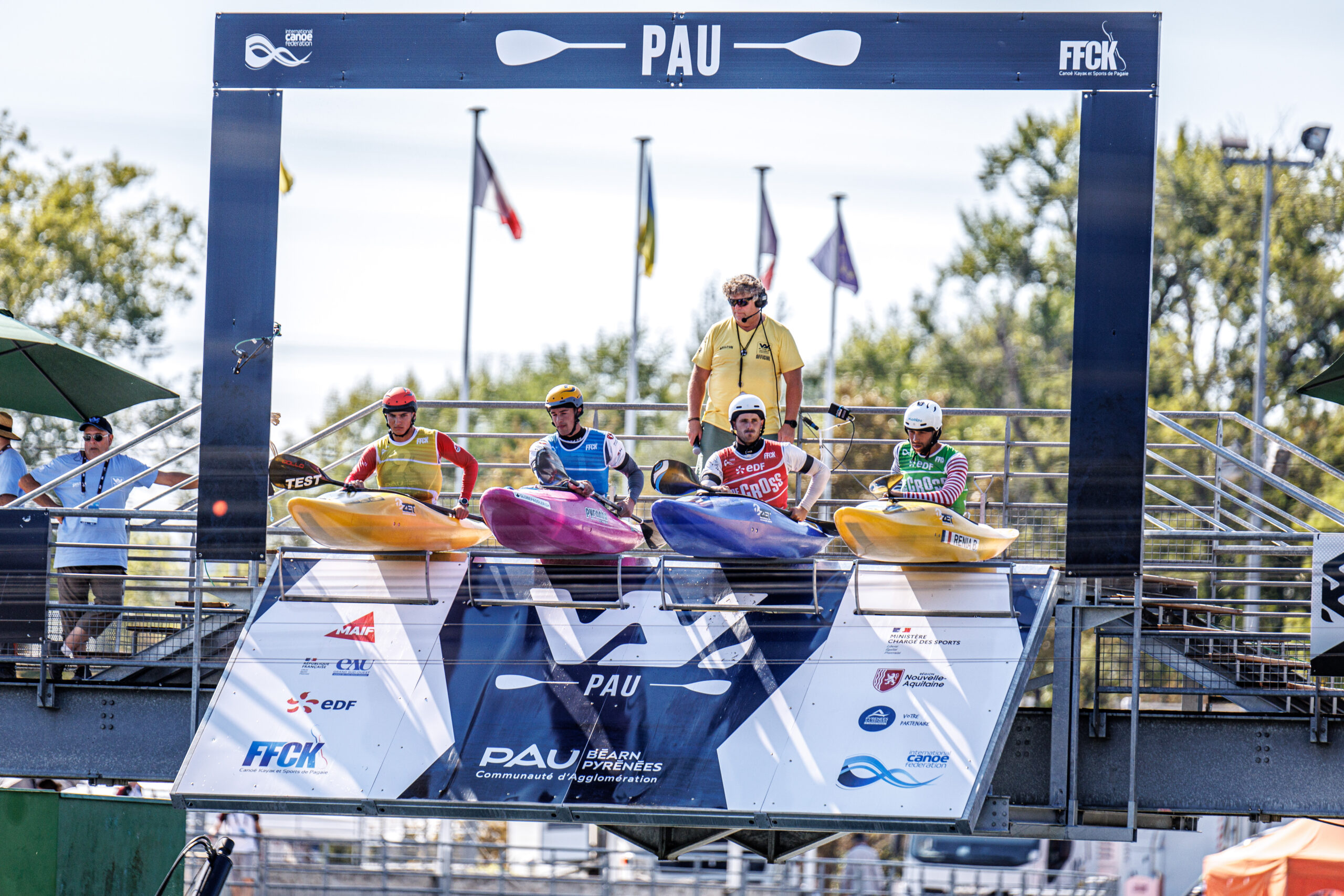Coupe du Monde 2021 slalom extreme pau canoe kayak évenements
